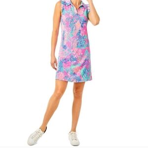Lilly Pulitzer Lilly Pulitzer Meryl UPF50 Luxletic Golf Dress Size M